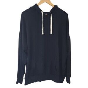 Buffalo by David Bitton Black Hooded Sweatshirt Sz XXL Soft Stretch Blend Cozy